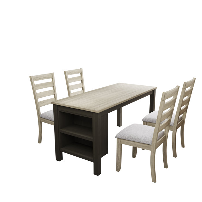 August Grove® Aali 5 Piece Dining Set & Reviews Wayfair